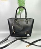  Túi Tote Karl Lagerfeld Parisian-Style Metal Appliqué Bag With Heart-Shaped Coin Purse Charm 