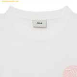  Áo Phông MLB Checkerboard Clipping Logo Overfit Short Sleeve T-Shirt PHI (White) 3ATSO0233-10WHS 