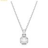  Dây Chuyền Swarovski Birthstone pendant Square cut, April, White, Rhodium plated 5651704 