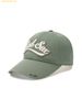 Mũ Lưỡi Trai MLB Varsity Vintage Cursive Damaged Unstructured Ball Cap BOS Ptn.Khaki 3ACPV015N-43KAP