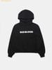 Áo Hoodie Badblood heavyweight hooded sweater - black w-hde24-060