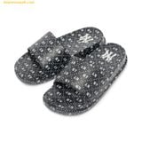  Dép MLB Chunky Mound Diamond Monogram NY (Black) 3ALPCDM33-50BKS 