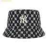 Mũ Bucket MLB Classic Monogram Bucket Hat NY (Black) 3AHTFF02N-50BKS