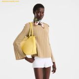  Túi Tote Longchamp Le Pliage One M Lime - Canvas 