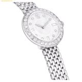  Đồng Hồ Swarovski Matrix tennis 7-link watch Swiss Made, Metal bracelet, Silver tone, Stainless steel 5673022 