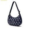  Túi Đeo Vai MLB Monogram Jacquard Hobo Bag LA Dodgers D.Navy 3ABQL023N-07NYD 