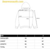  Áo Hoodie ADLV Block Bear Hoodie Màu Đen 