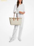  Túi Tote Michael Kors Hamilton Moderne Large Signature Logo Tote Bag 30F5GNXT3B Vanila 