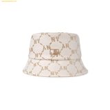  Mũ Bucket MLB DIA MONOGRAM BUCKET HAT NEW YORK YANKEES 3AHTM024N-50CRD - Trắng 