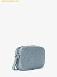  Túi Đeo Chéo Michael Kors Jet Set Travel Small Signature Logo Camera Crossbody Bag Pale Ocean 