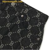  Chân Váy MLB Dia Monogram Jacquard Denim Boston Redsox 3fdsm0324-43bks 