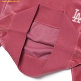  Áo Sweat Crop MLB Women's Basic Velvet Crop Man-to-Man LA (Pink) 3FMTB0924-07PKS 
