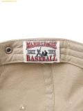  Mũ Lưỡi Trai MLB Varsity Vintage Cursive Damaged Unstructured Ball Cap NY Mg.Beige 3ACPV015N-50BGM 