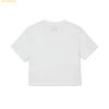  Áo Crop MLB Women's Varsity Crop Slim T-Shirts, Los Angeles Dodgers 3FTSV1843-07WHS White 