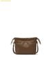 Túi Đeo Chéo MLB New York Yankees Monogram Embossed Bucket Bag Brown 7ACRM086N-50BRS
