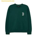  Áo Sweater MLB Bling Mega Logo Boston Red Sox 3AMTB1034-43GND 