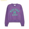  Áo Sweat MLB Women's Varsity Crop Sweatshirt NY (D.Lavender) 3FMTV0234-50LDD 