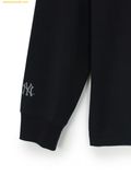 Áo Tay Dài MLB New York Yankees Basic Mega Logo Overfit Functional Long Sleeve T-Shirt 3ATSB0554-50BKS Đen 