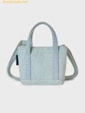  Túi Tote Mini WHOAU Steve Denim Mini Tote Bag Light Indigo - WHBGG2323A 