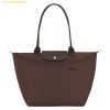 Túi Xách Longchamp Le Pliage Green L Tote bag Mocha