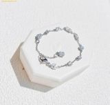  Lắc Tay Swarovski Mesmera bracelet Mixed cuts, Scattered design, White, Rhodium plated 5661530 