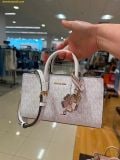  Túi Đeo Chéo Michael Kors Scarlett Extra Small Monogram Crossbody Optic Aluminum 