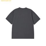  Áo Phông ADLV Universe Logo Short Sleeve T-Shirt Đen Xám 