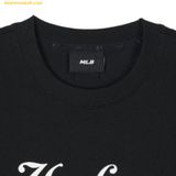  Áo Crop MLB Women's Basic Varsity Crop T-Shirt NY 3FTSV1243-50BKS Đen 