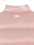 Áo Khoác Phao MLB Women's Crop Metallic Glossy Curved Padded NY (Mg.Pink) 3FDJB2346-50PKM Hồng 