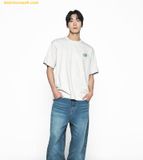  Áo Phông ADLV Clay Alien Short Sleeve T-Shirt Xám 