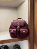  Balo Coach Hadley Backpack Dark Wine CBH09 
