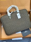  Túi Xách Coach Theo Work Bag In Signature Jacquard Olive 