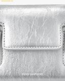  Túi Đeo Chéo Find Kapoor Marty Bag 12 Crinkled - Silver 