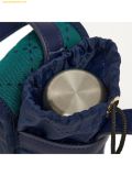  Túi Để Bình Nước MLB Diamond Monogram Jacquard Water Bottle Crossbody Bag BOS (Green) 7ACRMD63N-43GNS 