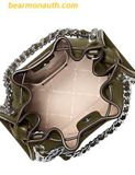  Túi Đeo Chéo Michael Kors Mina Small Chain Convertible Crossbody Bag Olive 35F5S4MC1V 