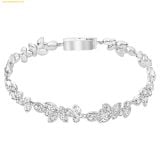  Lắc Tay Swarovski Diapason bracelet Mixed cuts, White, Rhodium plated 5528190 