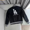  Áo Khoác Bomber New Era MLB Varsity Jacket – Los Angeles Dodgers Đen 
