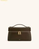  Túi Xách JW PEI Thea Top Handle Bag Dark Olive 