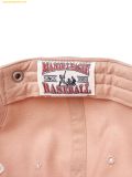  Mũ Lưỡi Trai MLB Varsity Vintage Cursive Damaged Unstructured Ball Cap CLE L.Peach 3ACPV015N-45PCL 