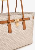  Túi Tote Michael Kors Hamilton Moderne Large Signature Logo Tote Bag 30F5GNXT3B Vanila 