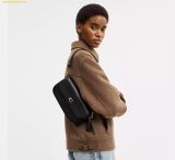  Túi Đeo Vai Coach Brook Flap Chain Bag CAN90 Black 