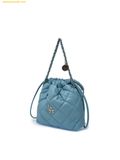  Túi Đeo Chéo MLB Basic Quilted PU Mini Bucket Crossbody Bag LA Dodgers L.Light Blue 3ACRBQ16N-07LBS 