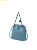 Túi Đeo Chéo MLB Basic Quilted PU Mini Bucket Crossbody Bag LA Dodgers L.Light Blue 3ACRBQ16N-07LBS 