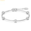 Vòng Tay, Lắc Tay Swarovski Constella bangle Round cut, White, Rhodium plated 5641680