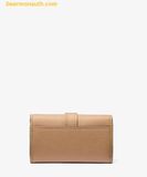  Ví Gập Michael Kors Nolita Medium Pebbled Leather Tri-Fold Wallet Camel 32F4GY5E8L 