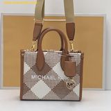  Túi Tote Mini Vuông Michael Kors Mirella Extra-Small Logo Crossbody XBODY Shopper Bag 