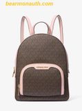  Balo Michael Kors Jaycee Medium Logo Backpack Powder Blush 35S2G8TB2B 