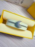  Vòng Tay, Lắc Tay Swarovski Luna bangle Moon, White, Rhodium plated 5666175 