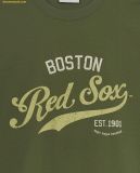  Áo Phông MLB Varsity Vintage Graphic Overfit Functional Short Sleeve T-Shirt BOS (L.Khaki) 3ATSV0553-43KAL 