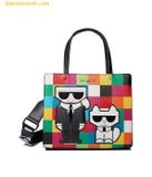  Túi Tote Vuông Karl Lagerfeld Paris Maybelle Satchel - Multicolor 